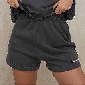 House of‎ CB AudenCharcoal Jersey Track Shorts Size Large